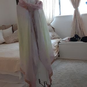 Cover all 100 silk with color